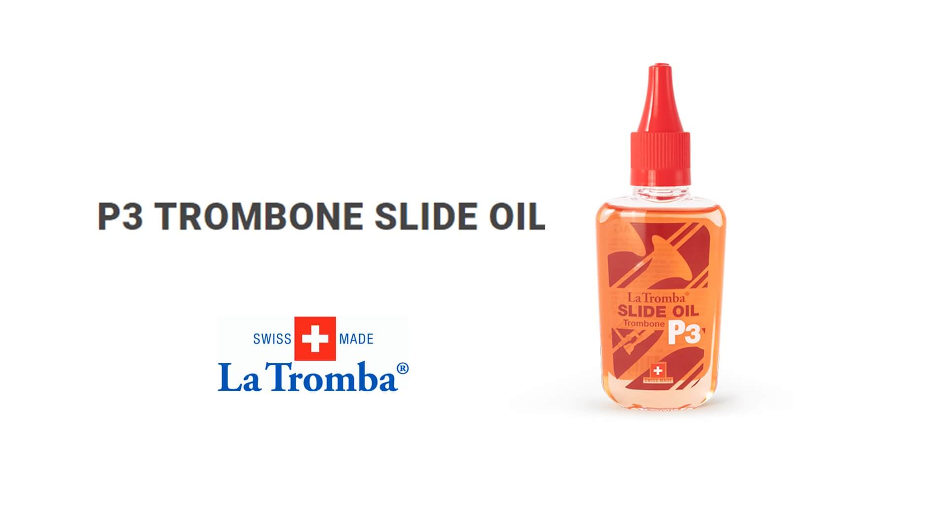 La Tromba P3 TROMBONE SLIDE OIL 長號滑管油