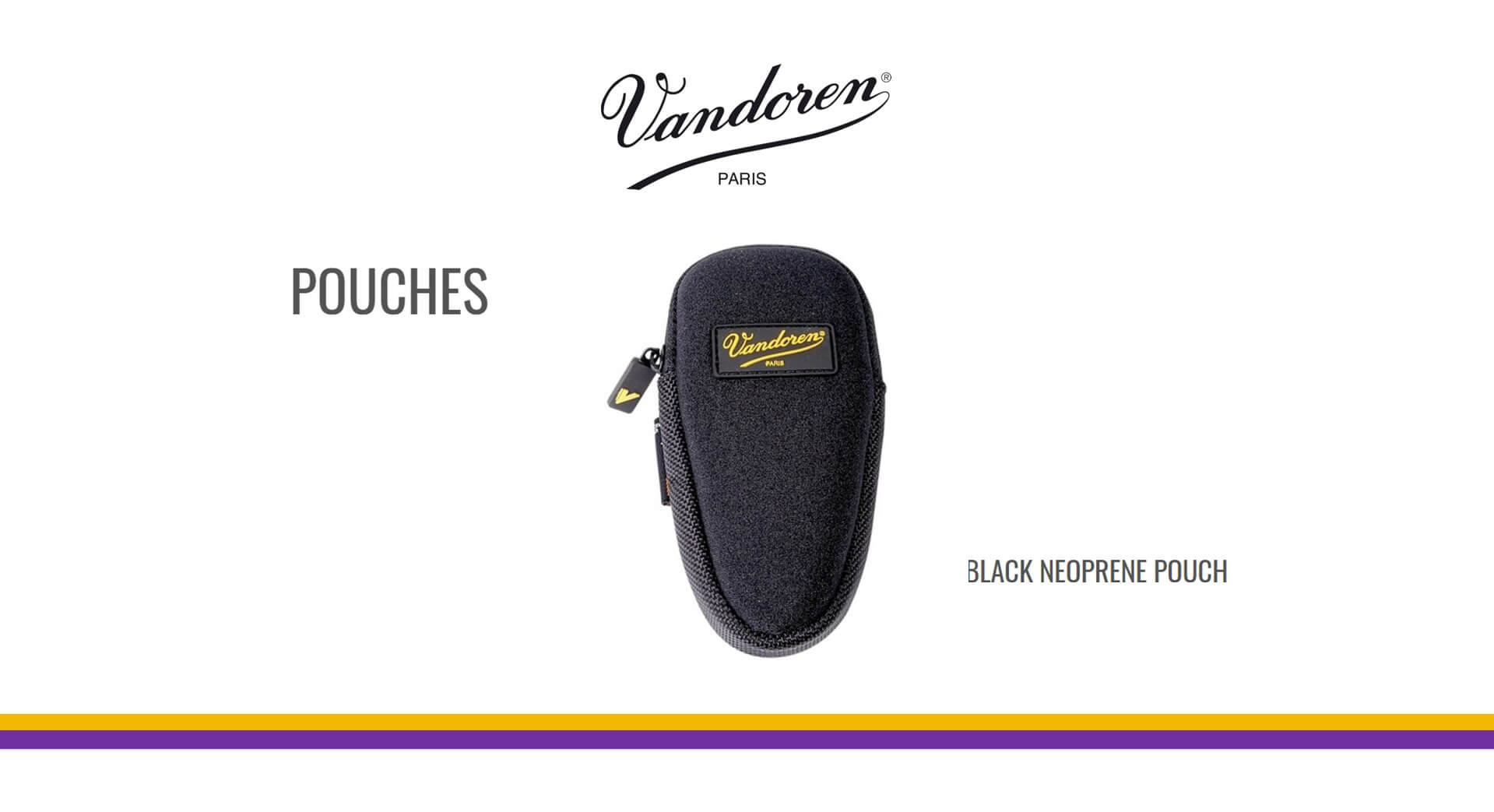 Vandoren 吹嘴袋 POUCH