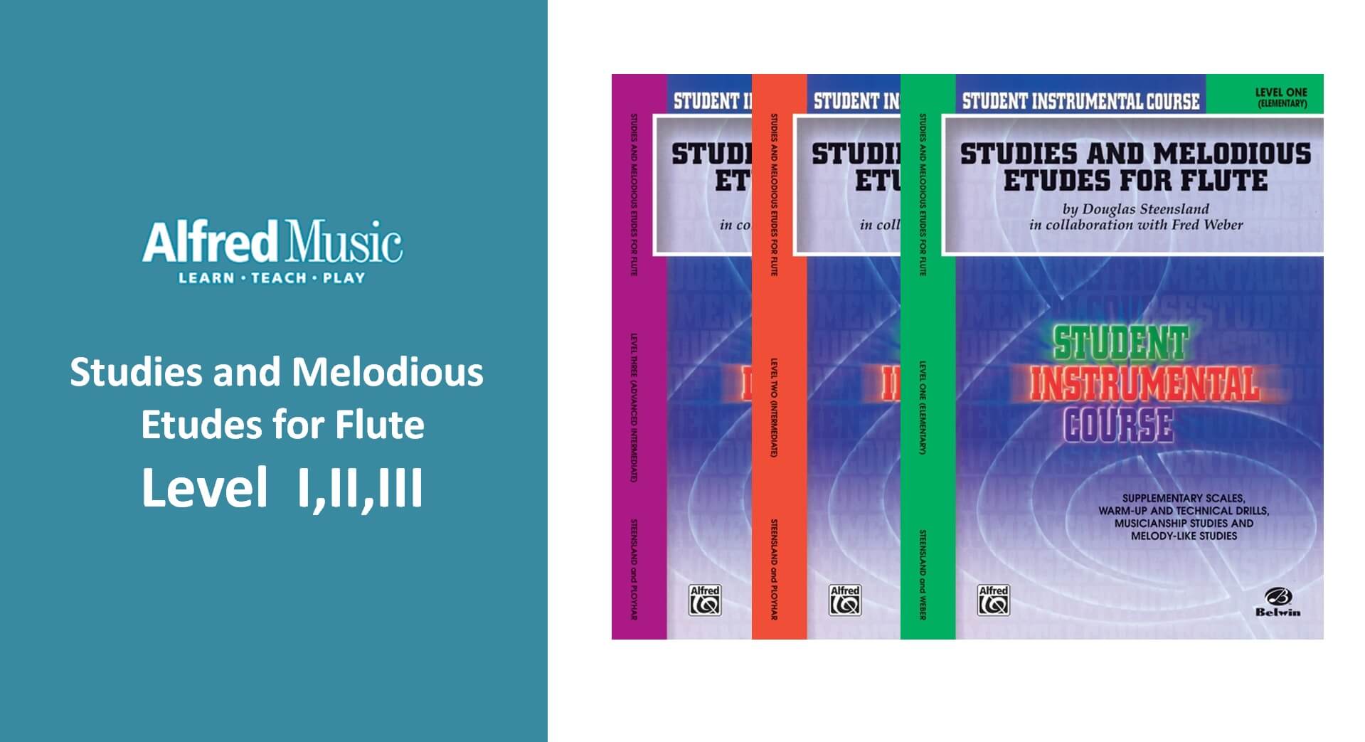 Student Instrumental Course: Studies and Melodious Etudes for Flute