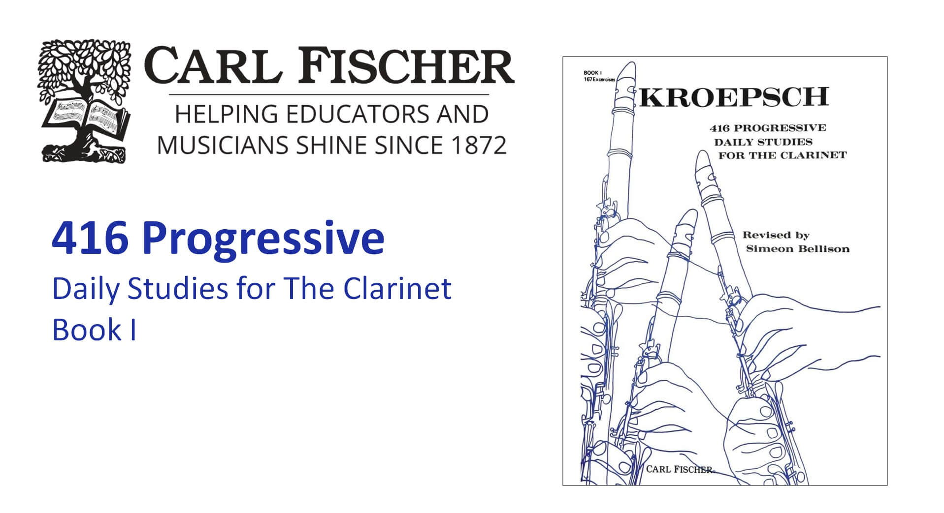 416 Progressive Daily Studies for The Clarinet