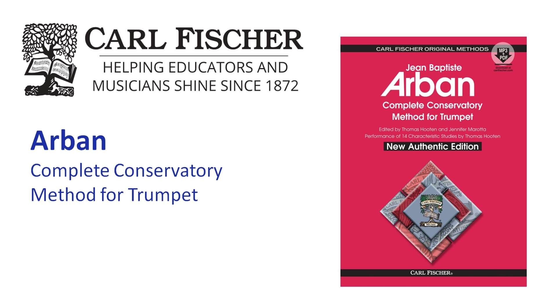 Arban Complete Conservatory Method for Trumpet