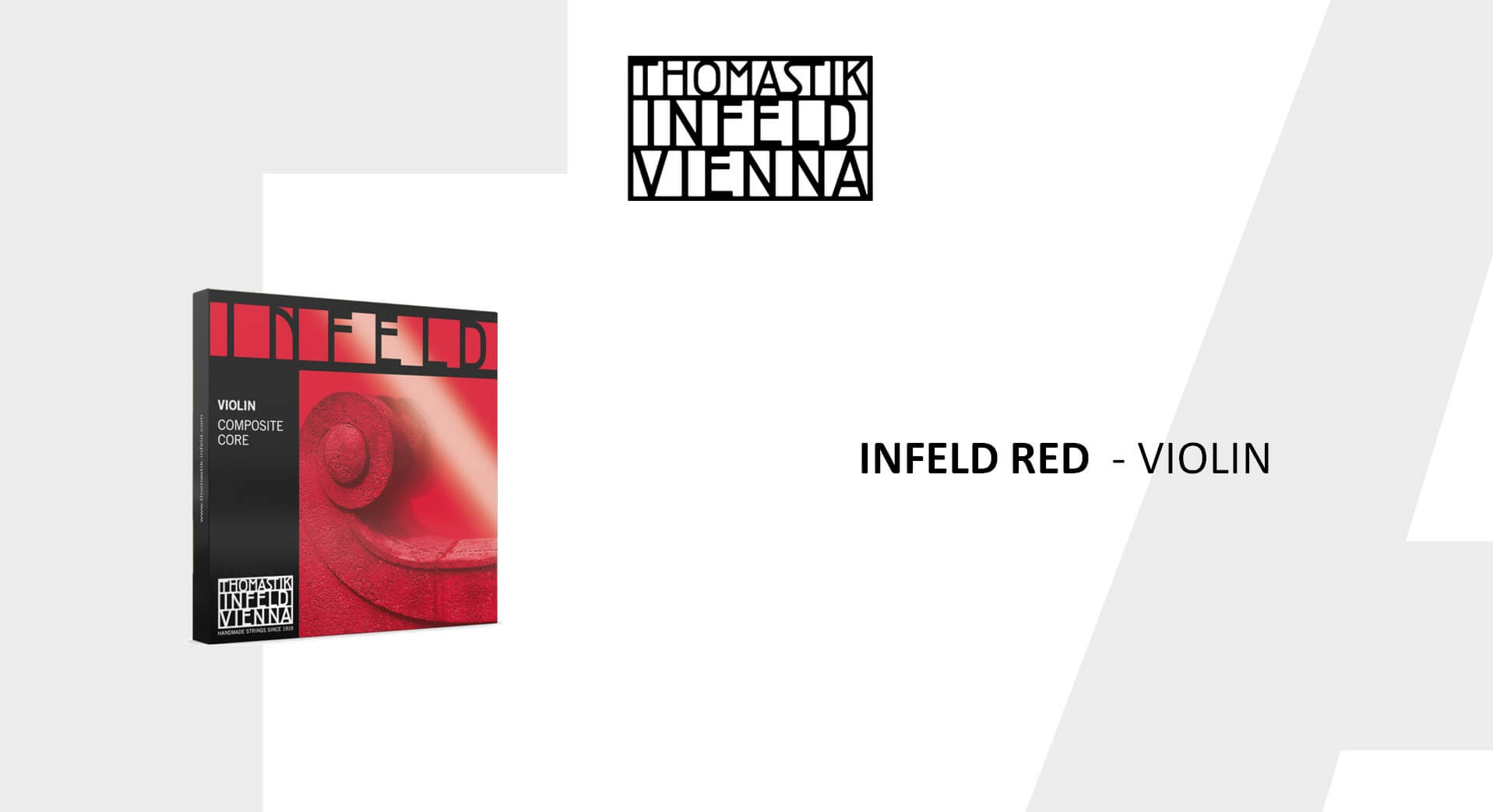 THOMASTIK INFELD-RED 小提琴絃(IR100,紅牌,套)