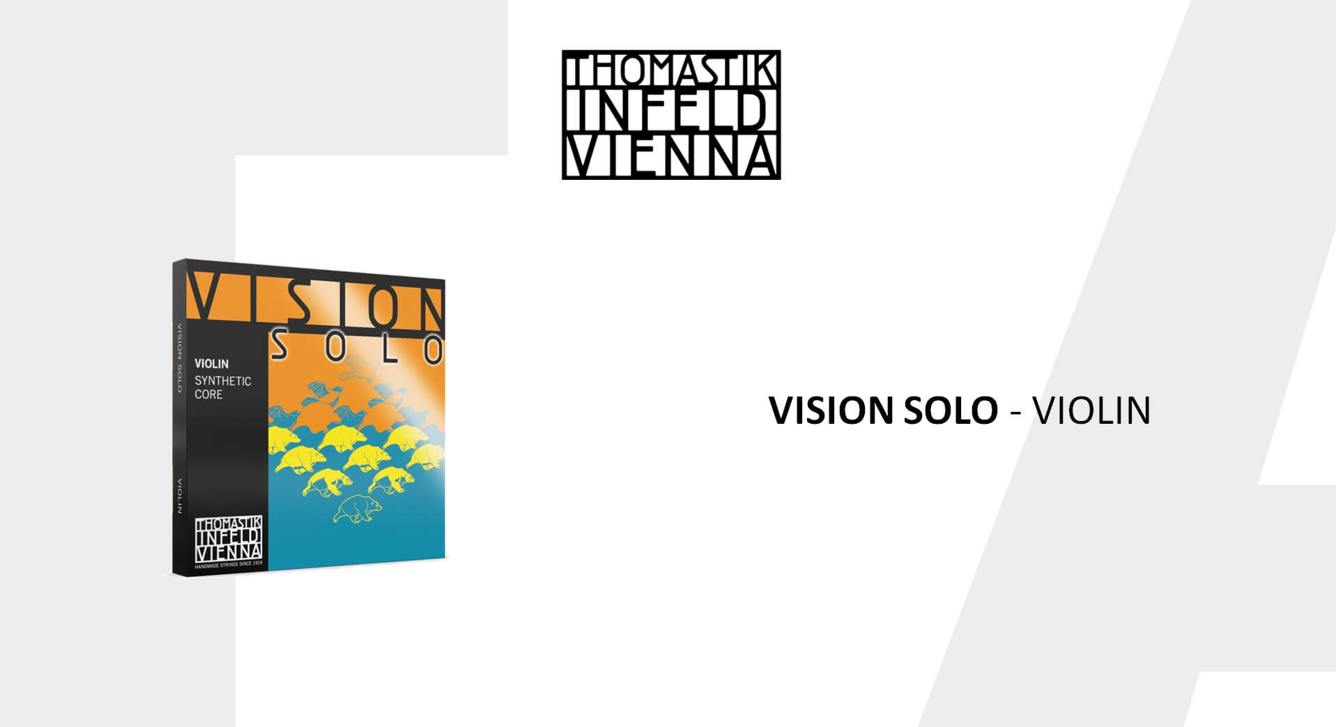 THOMASTIK VISION-SOLO 小提琴絃(VIS100,套)