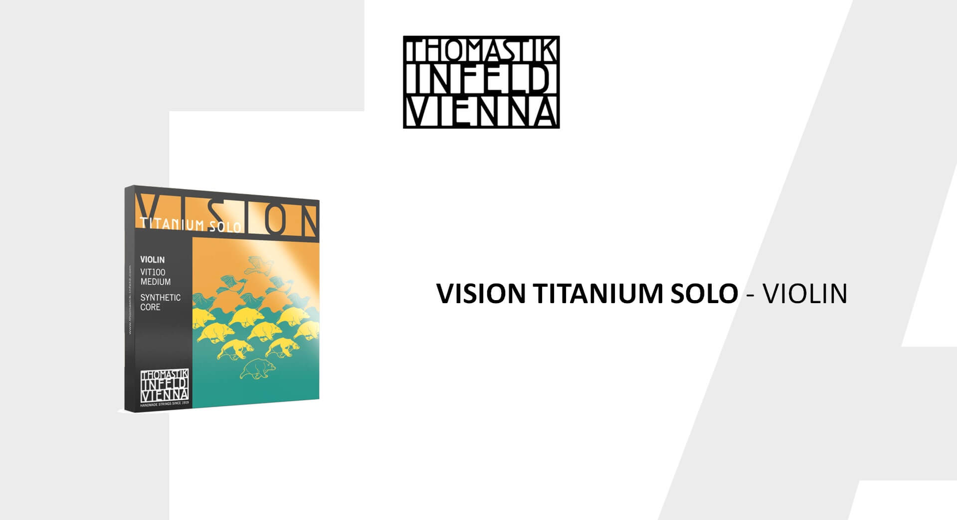 THOMASTIK VISION-Titanium 小提琴絃(VIT100,套)