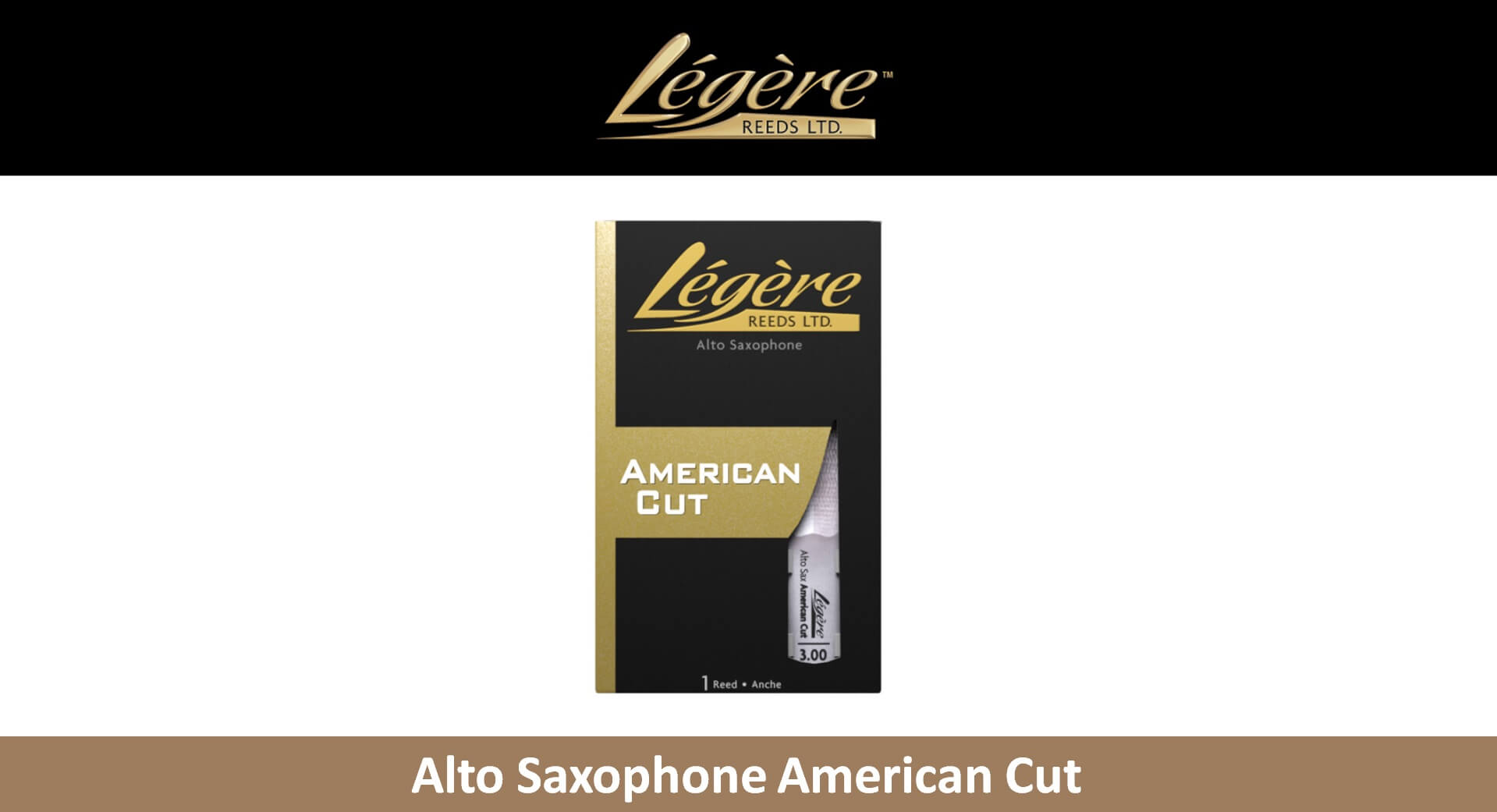 LEGERE 中音薩克斯風 American Cut