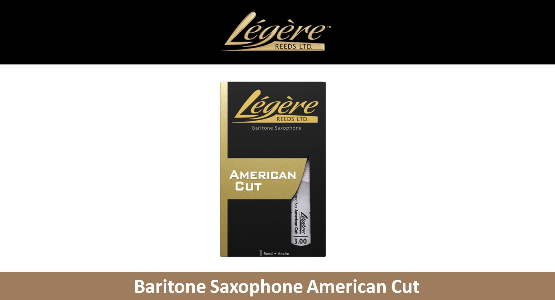 LEGERE 低音薩克斯風 American Cut