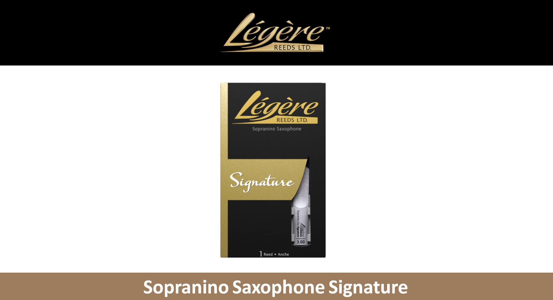 LEGERE Sopranino 薩克斯風 Signature