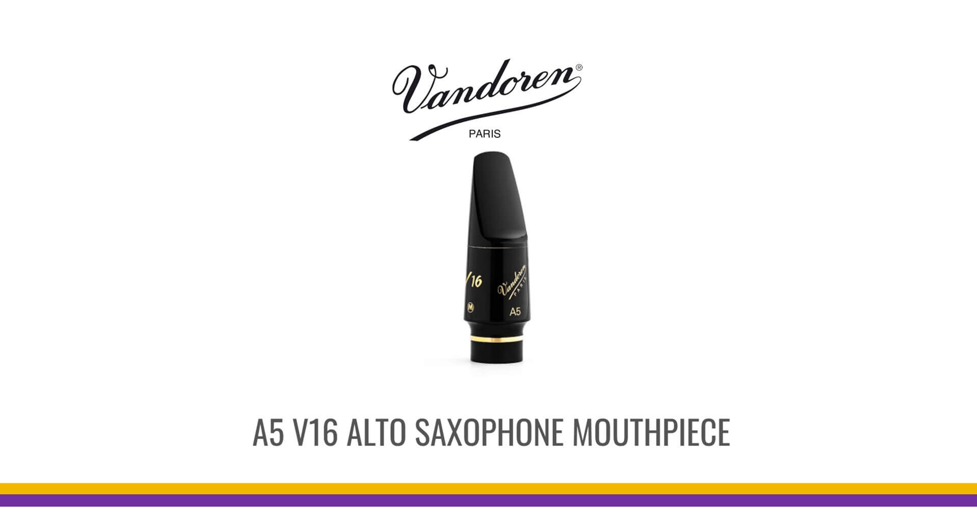 VANDOREN A5M V16系列 中音薩克斯風吹嘴