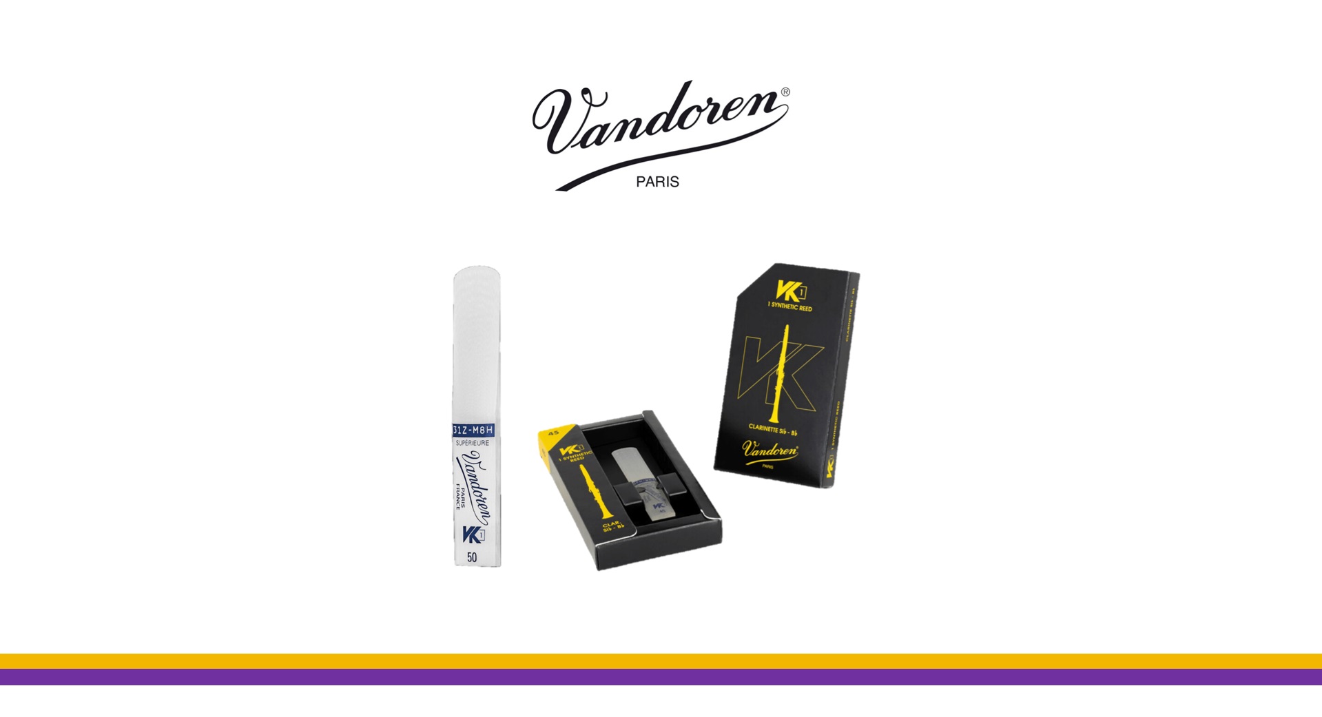 Vandoren Bb單簧管合成簧片