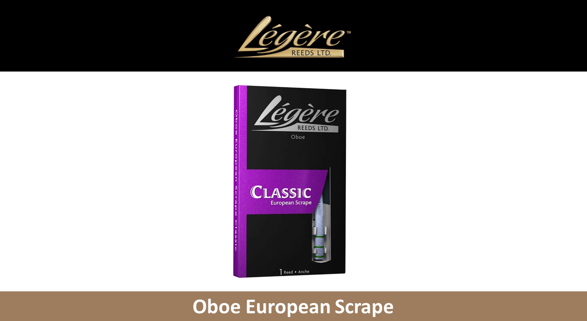 LEGERE 雙簧管竹片 European Scrape